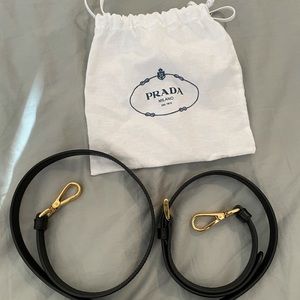 Prada purse strap and dust bag
